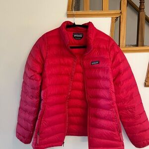 Patagonia Pink/Red Puffer Jacket